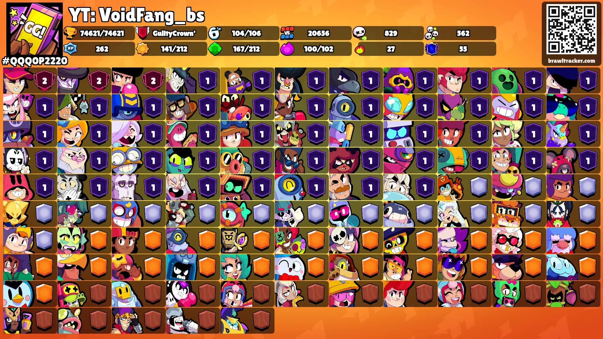 YT: VoidFang_bs's Ranks