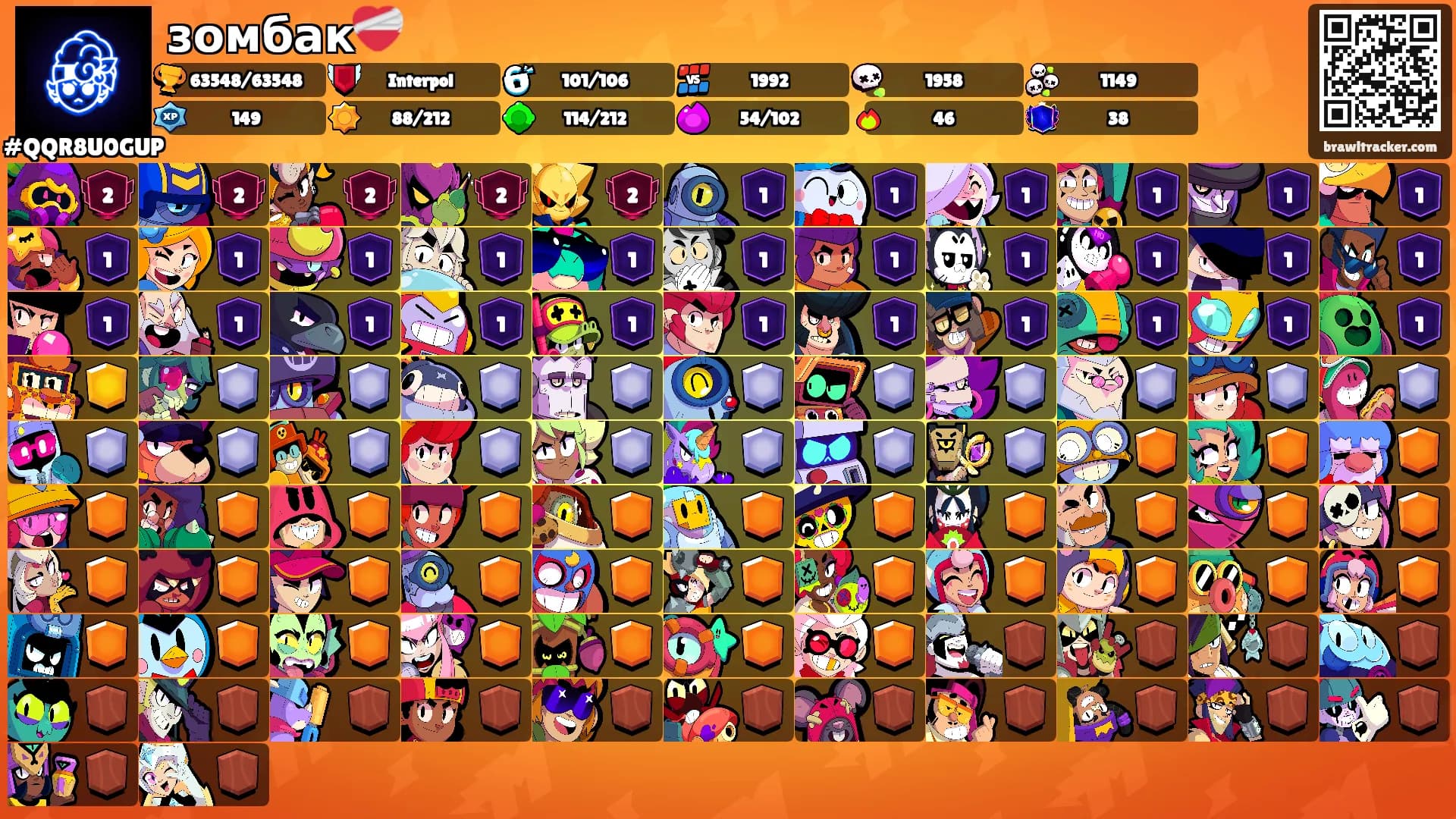 зомбак❤️‍🩹's Ranks