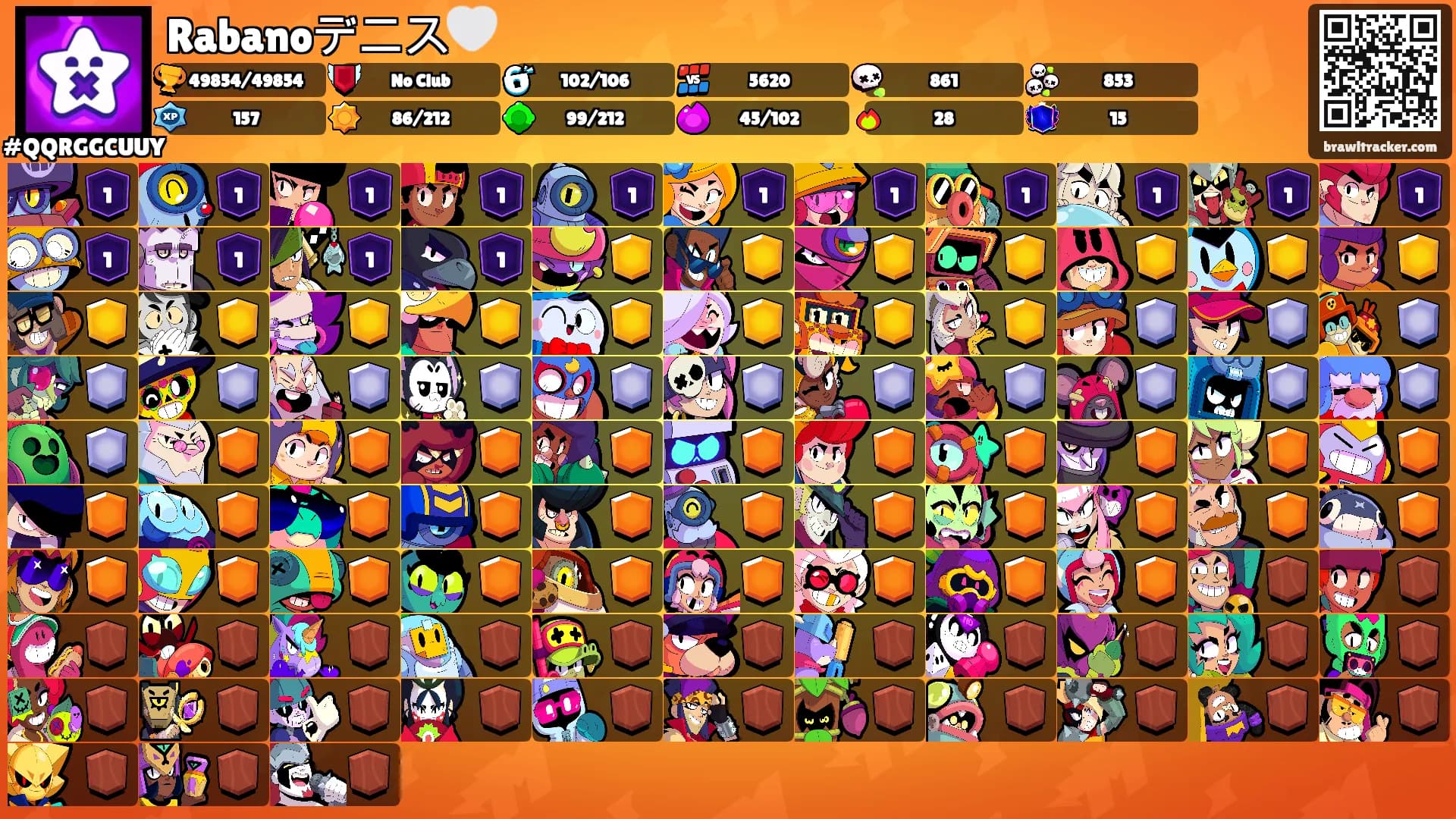 Rabanoデニス🤍's Ranks