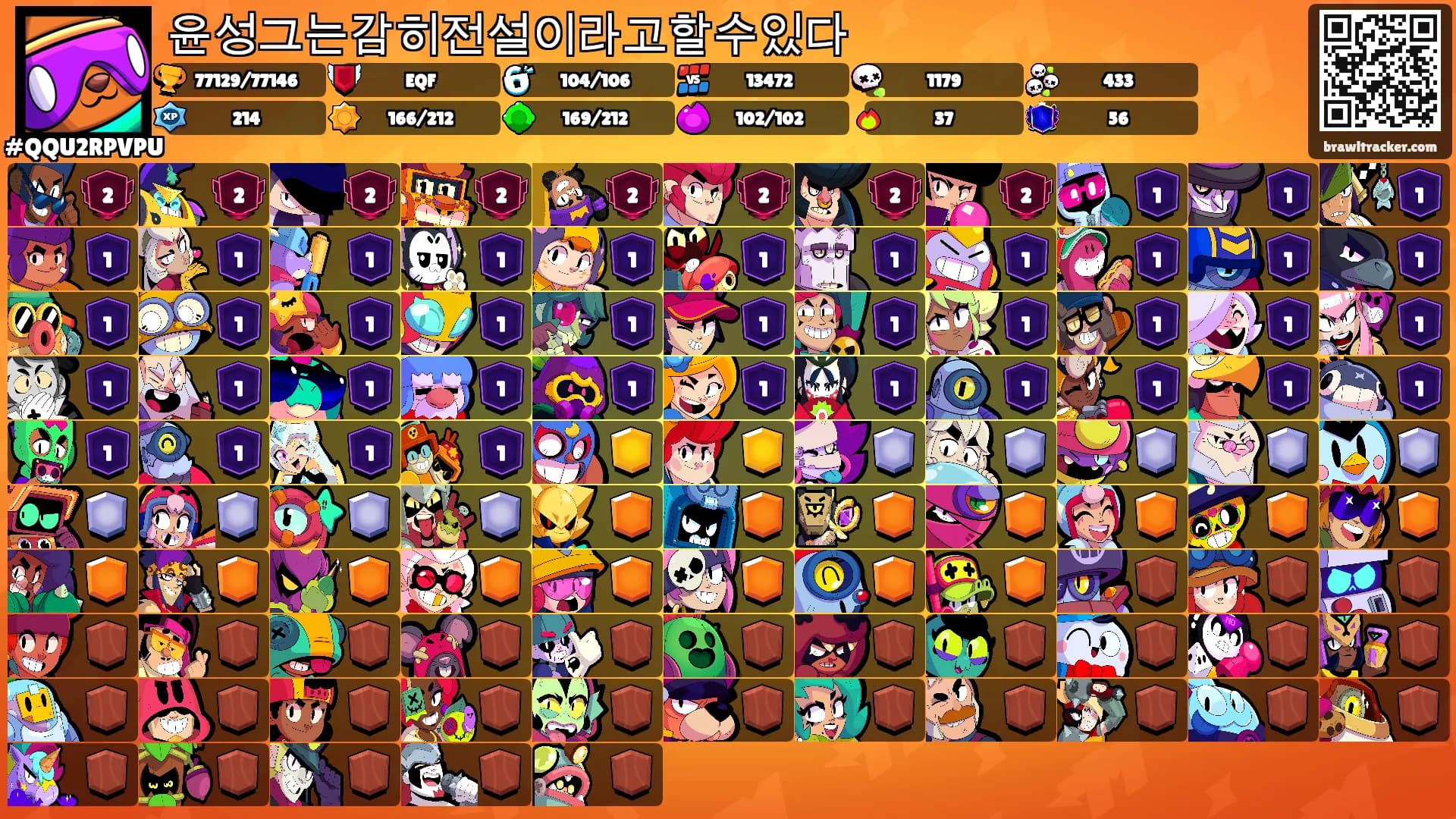 윤성그는감히전설이라고할수있다's Ranks