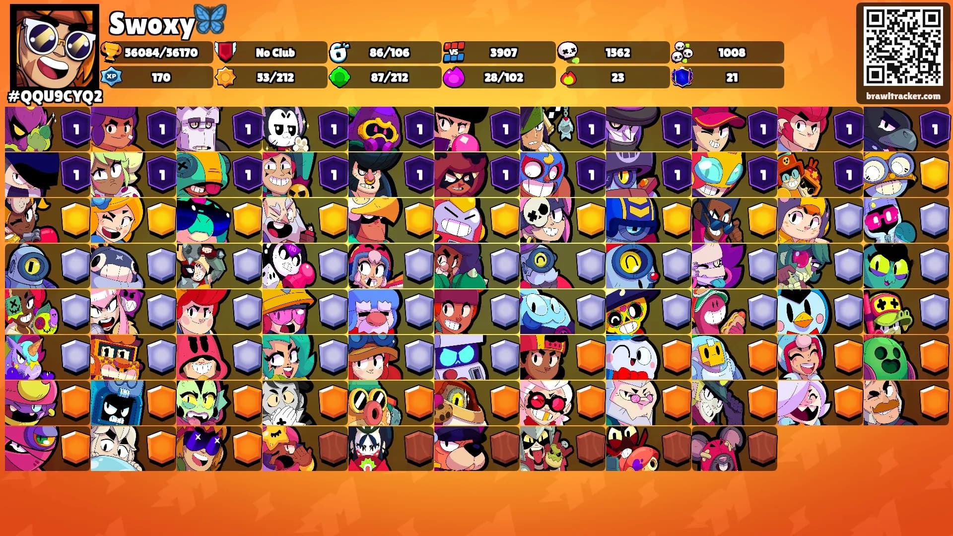 Swoxy🦋's Ranks