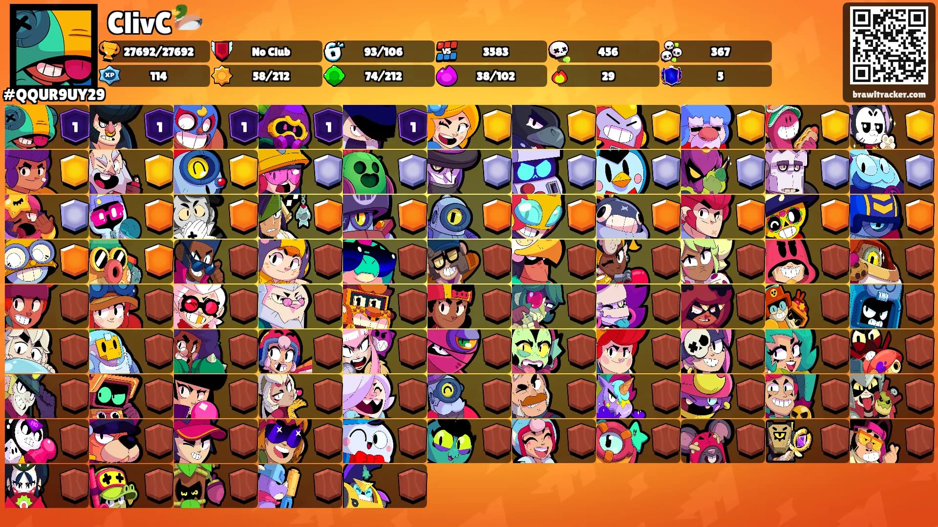 ClivC🦆's Ranks