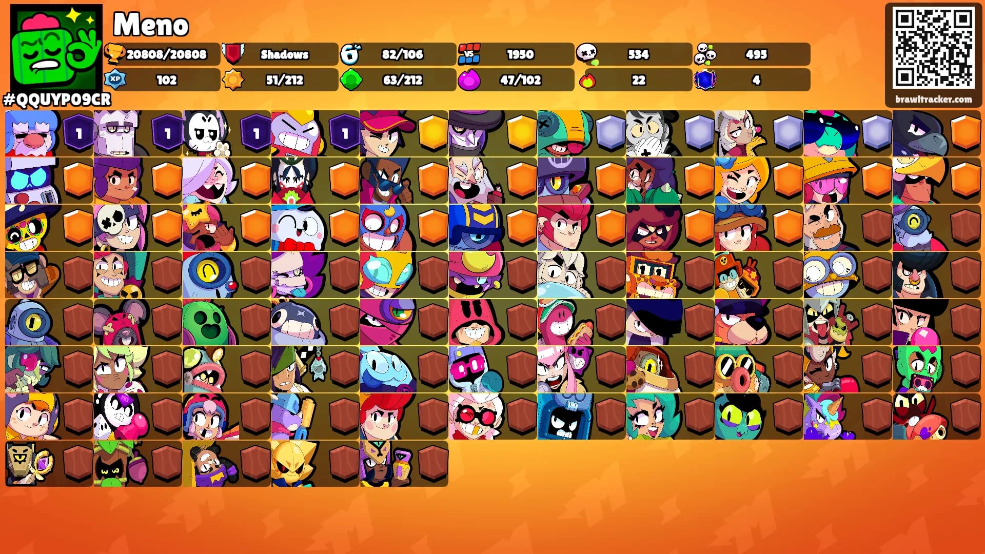 Meno's Ranks