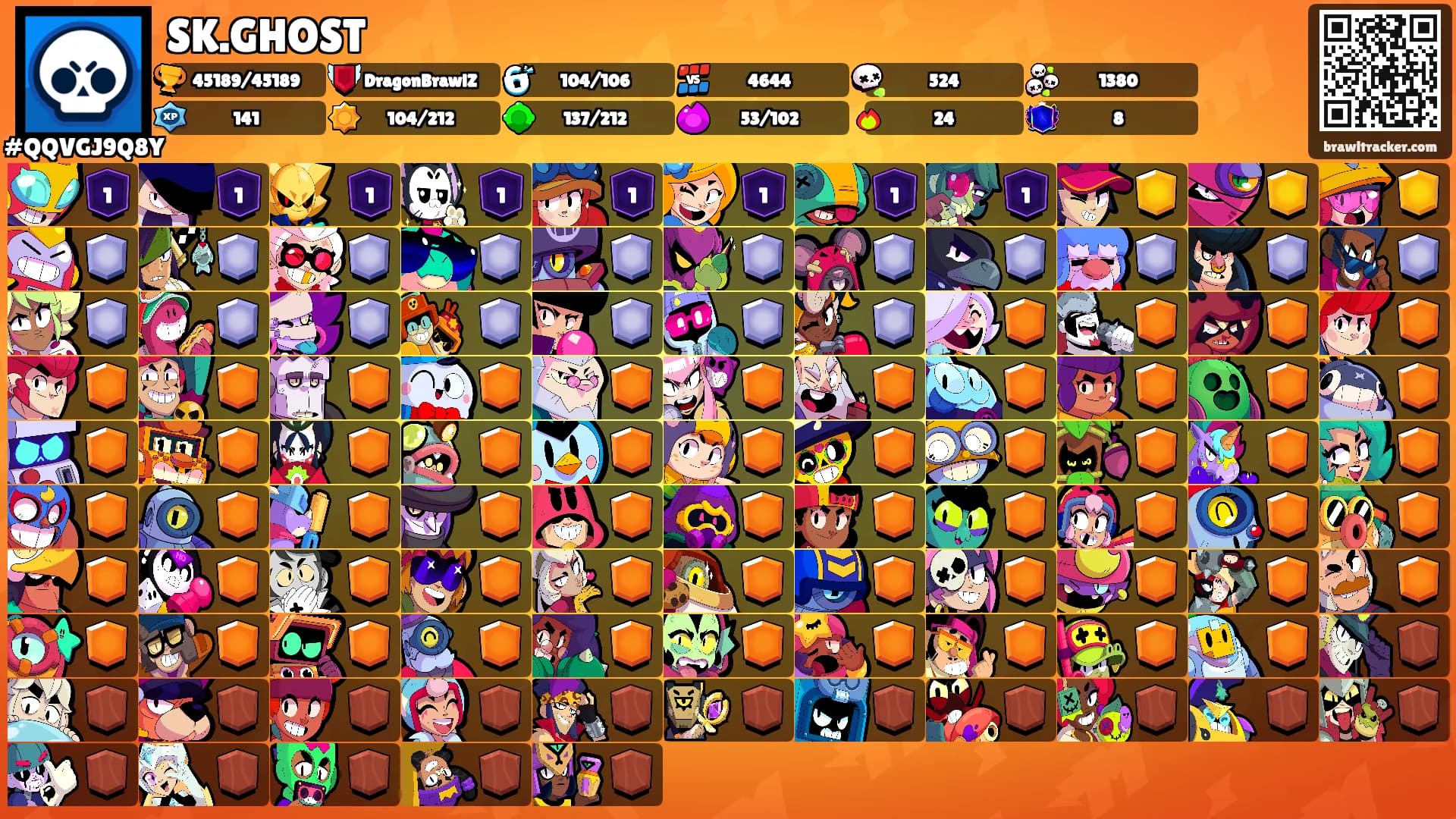 SK.GHOST's Ranks