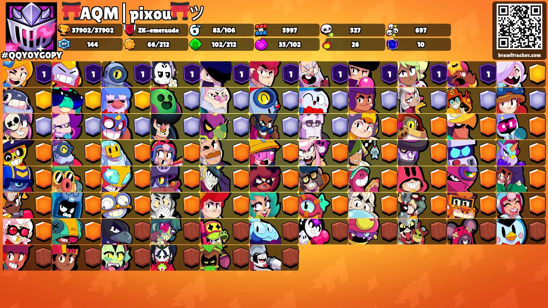 ⛩️AQM|pixou⛩️ツ's Ranks