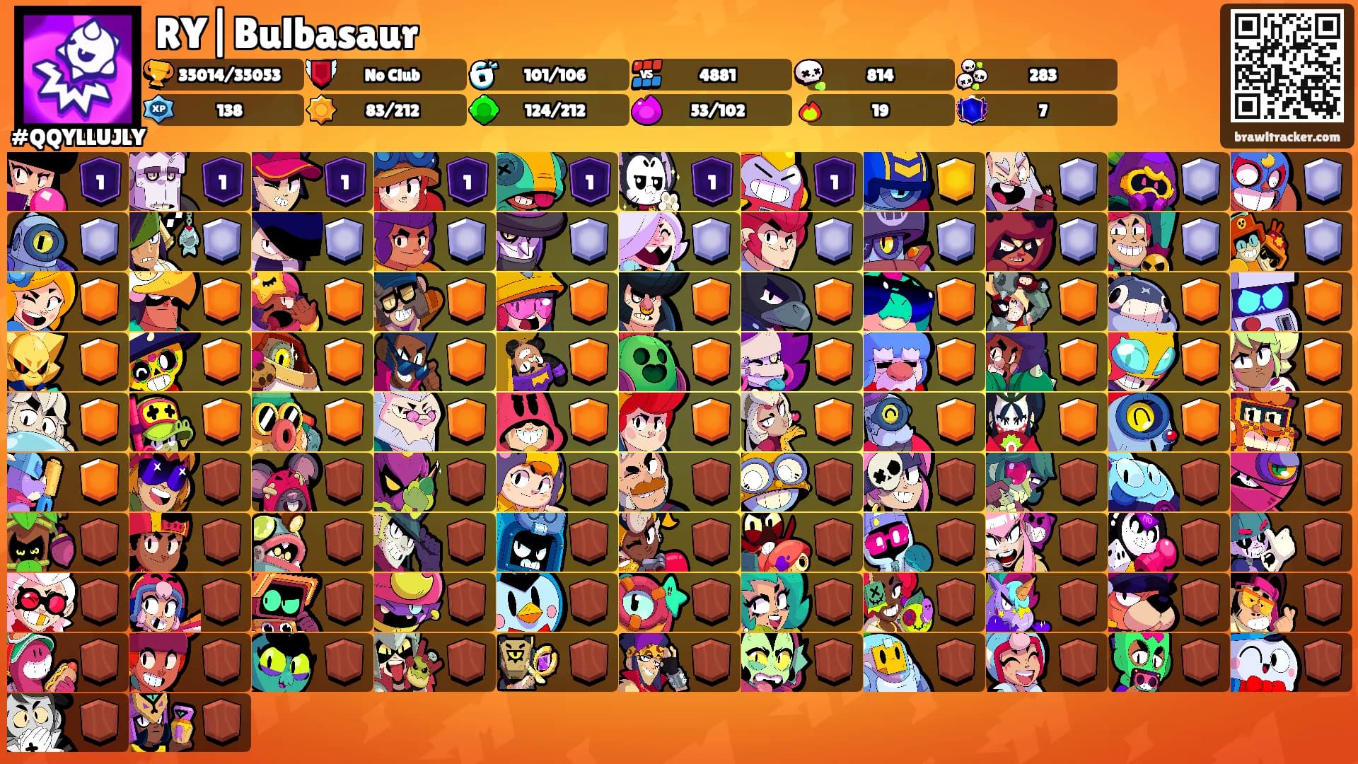 RY|Bulbasaur's Ranks