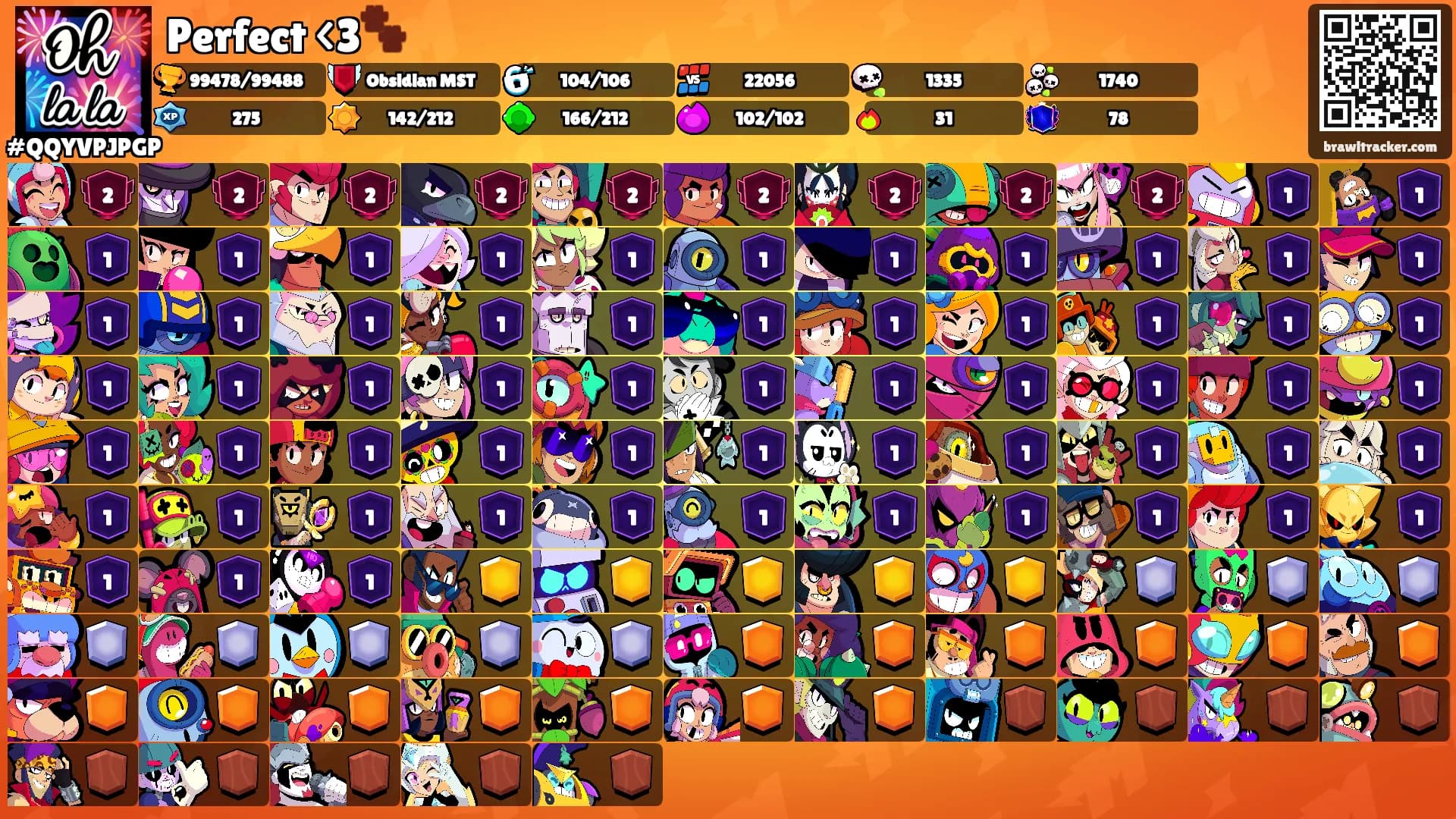 Perfect <3🐾's Ranks