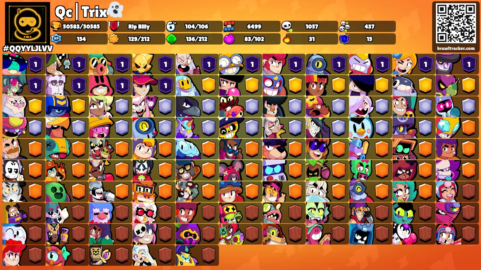 Qc|Trix👻's Ranks