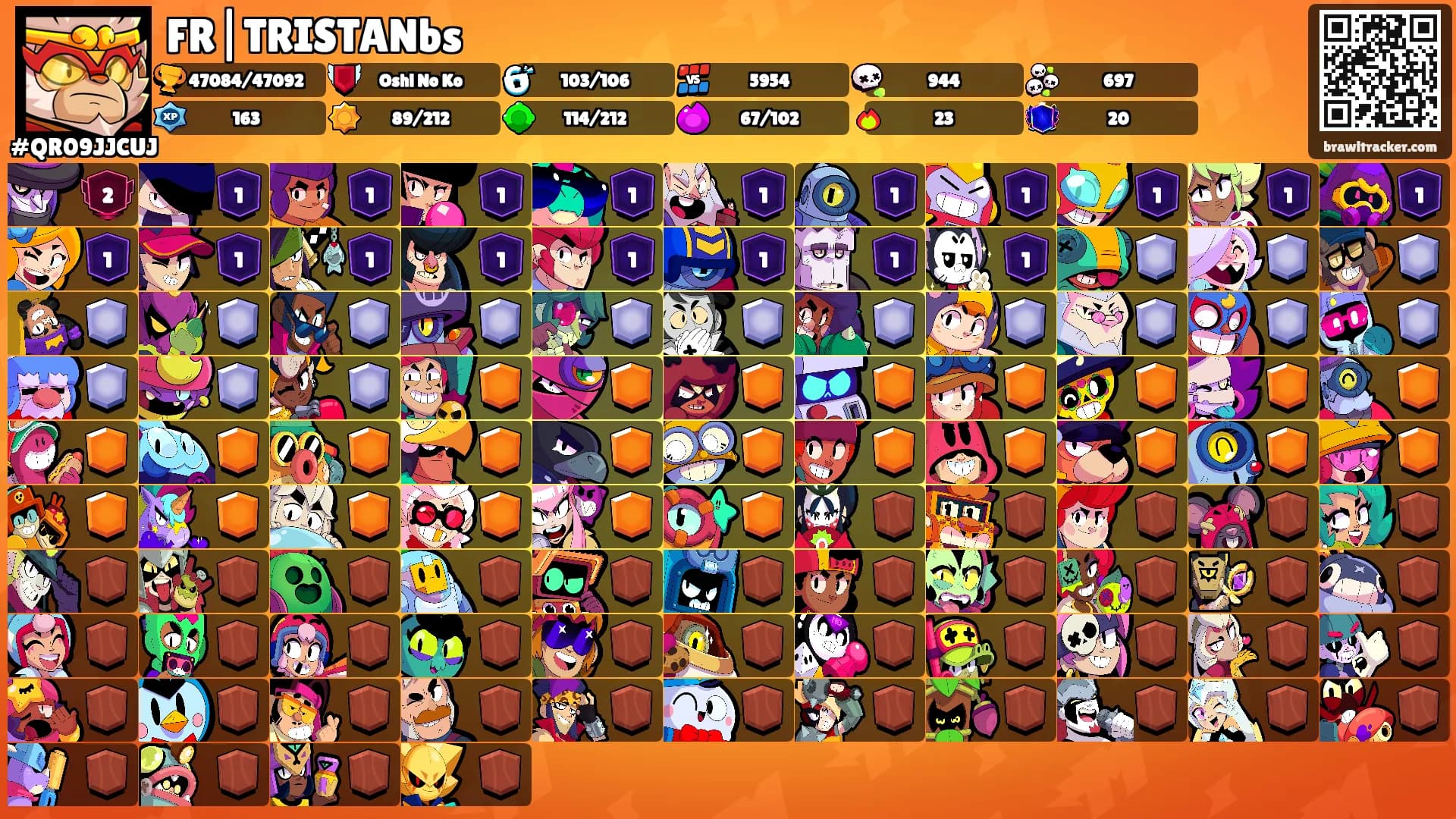 FR|TRISTANbs's Ranks