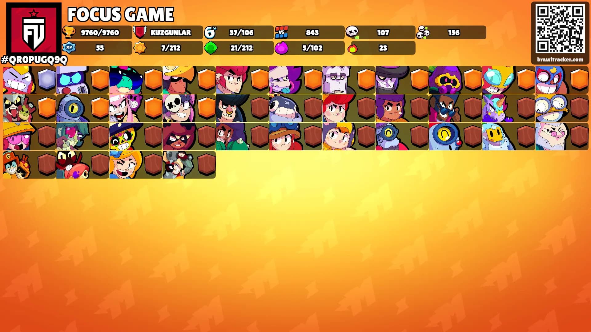 FOCUS GAME's Ranks