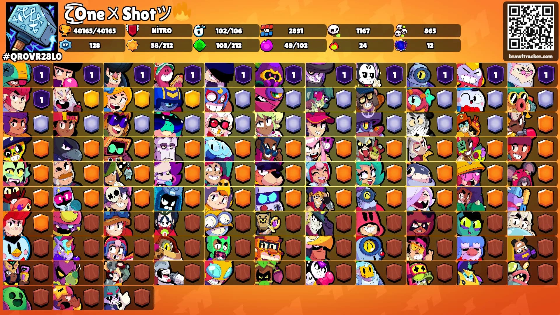 ζ͜͡One〤Shotツ🔥's Ranks