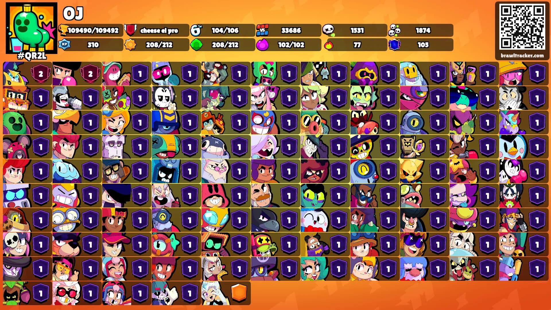 OJ's Ranks