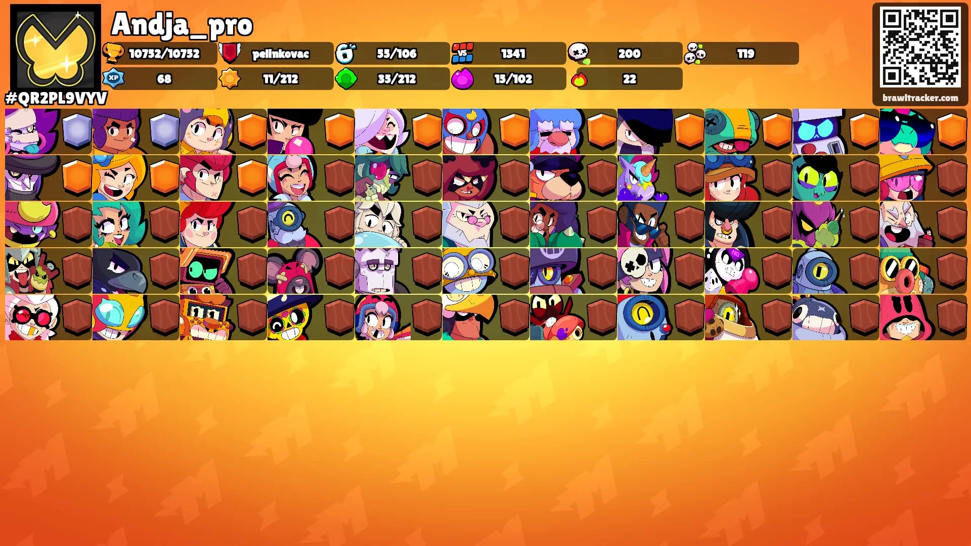 Andja_pro's Ranks