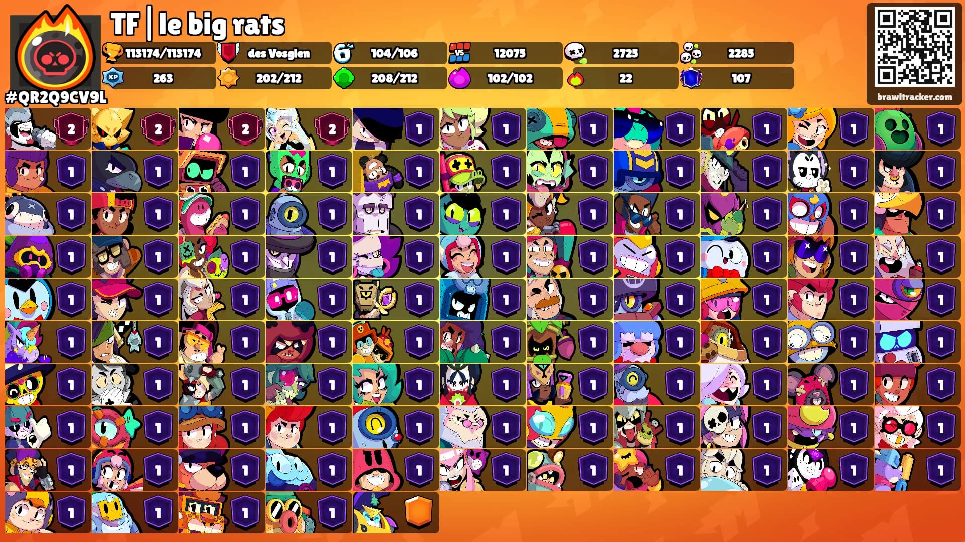TF|le big rats's Ranks