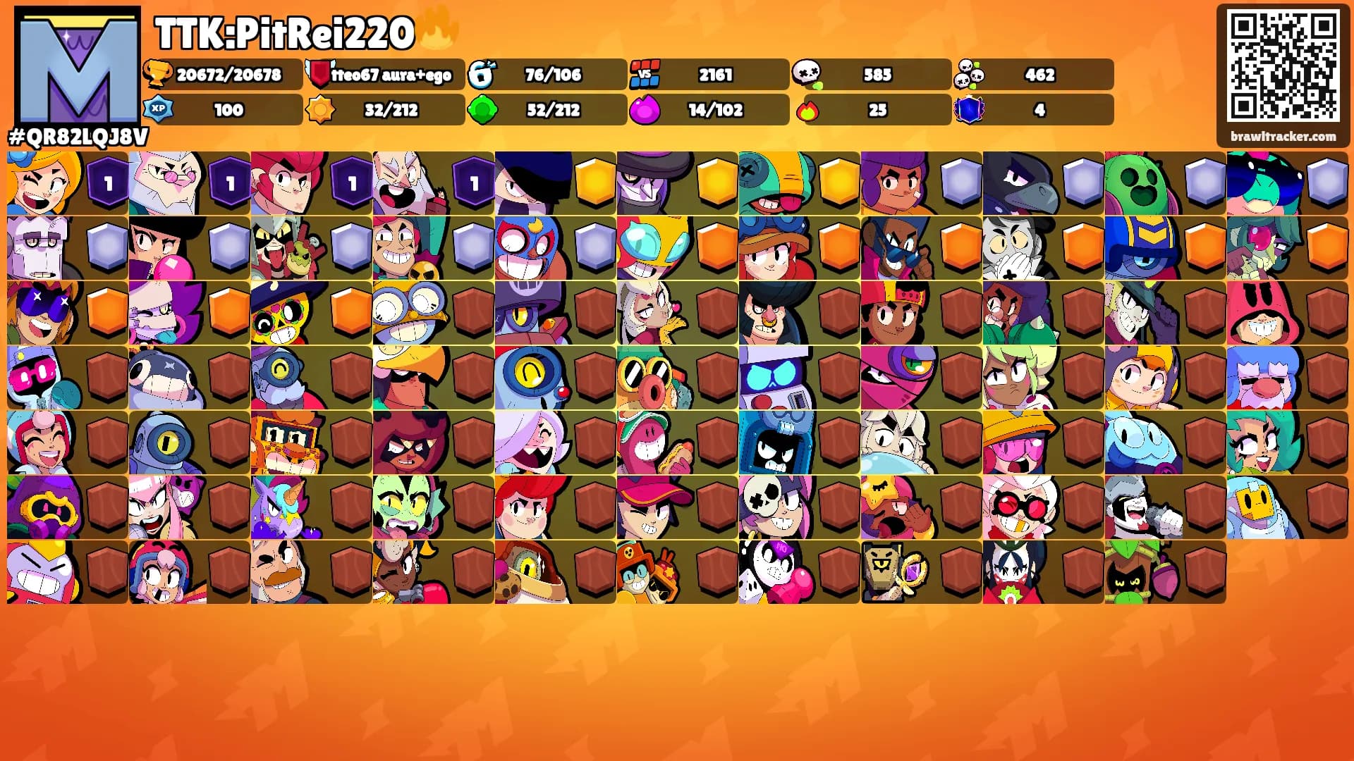 TTK:PitRei220🔥's Ranks
