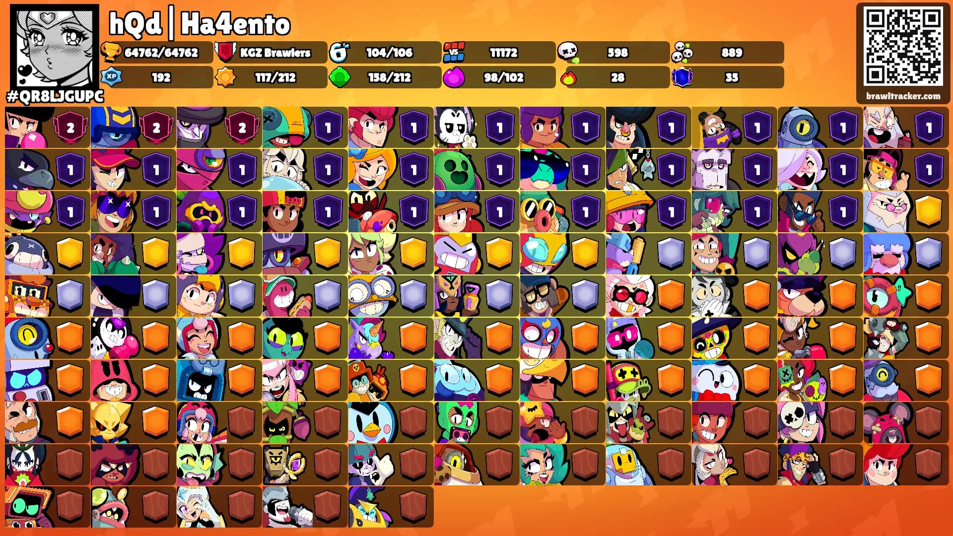 hQd|Ha4ento's Ranks