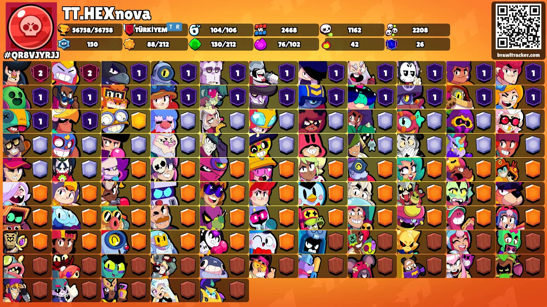 TT.HEXnova's Ranks