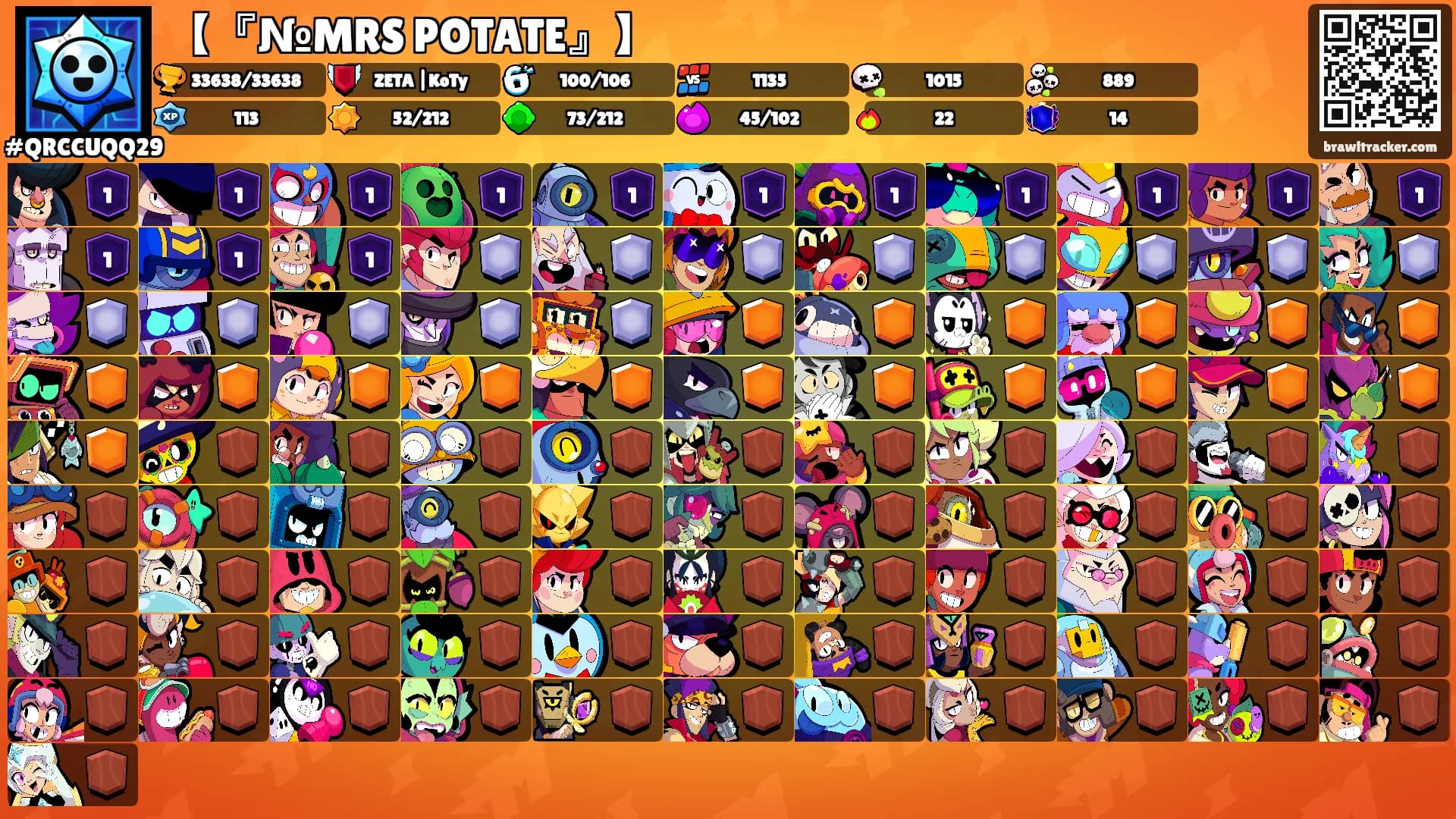 【『№MRS POTATE』】's Ranks
