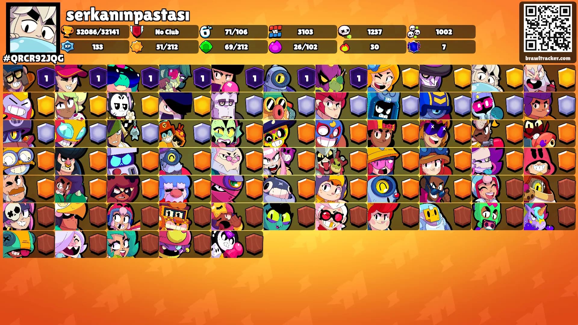 serkanınpastası's Ranks