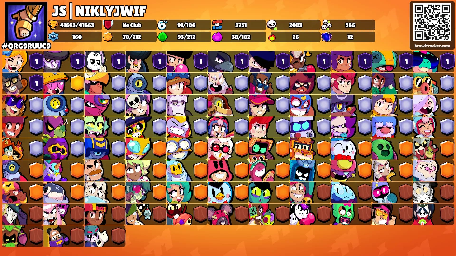 JS|NIKLYJWIF's Ranks