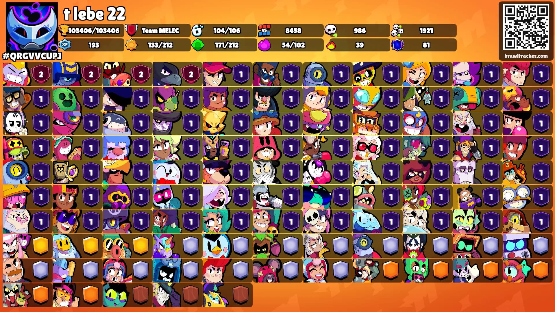 t lebe 22's Ranks