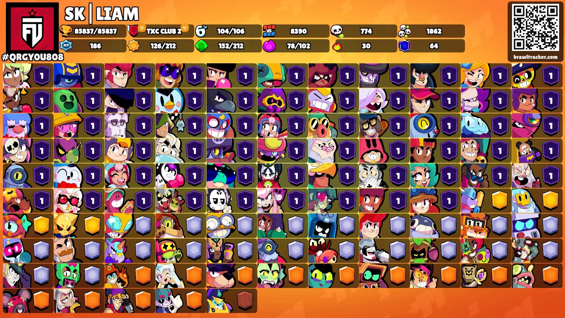 SK|LIAM's Ranks