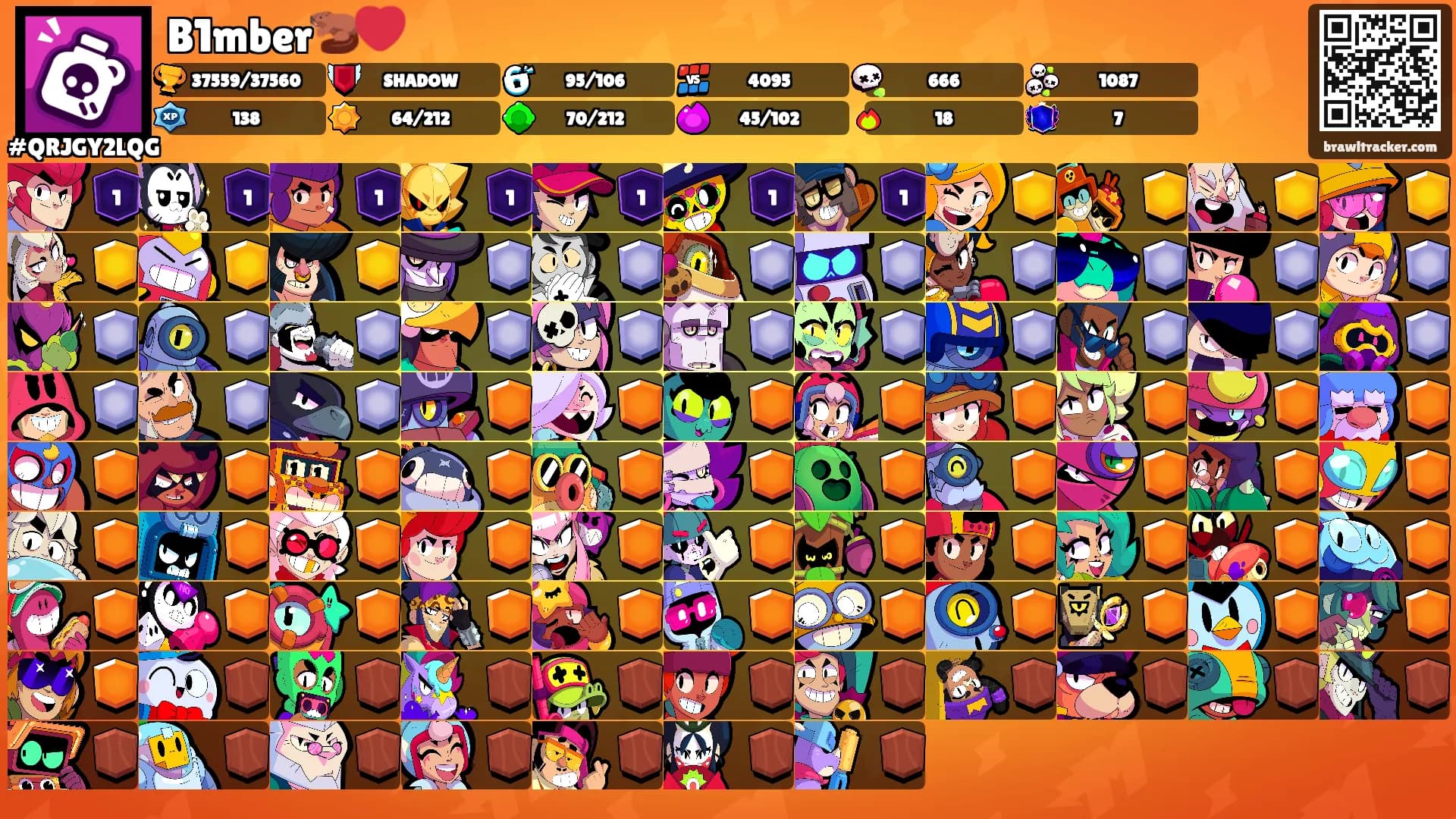 B1mber🦫❤️'s Ranks