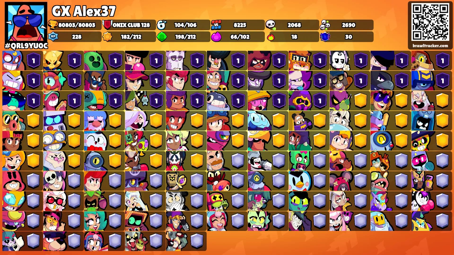 GX Alex37's Ranks