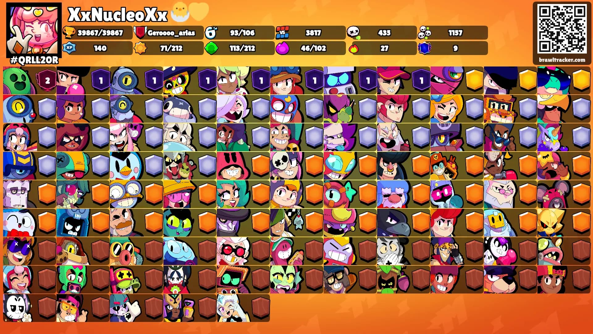 XxNucleoXx 🐣💛's Ranks