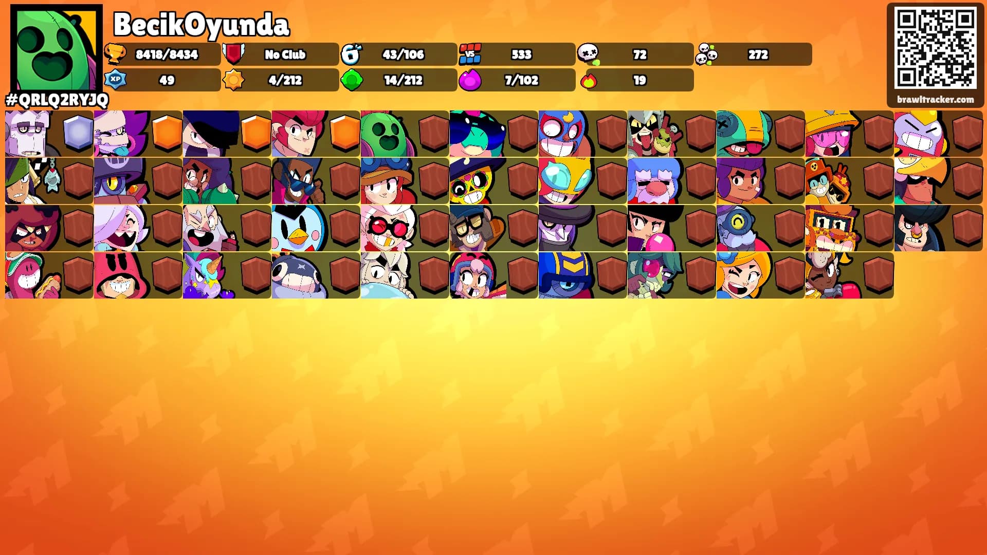 BecikOyunda's Ranks