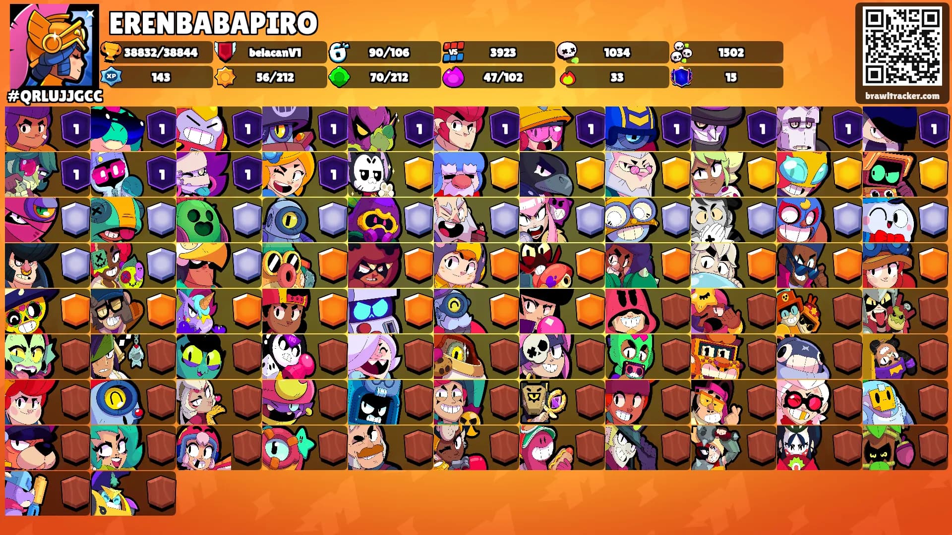 ERENBABAPIRO's Ranks