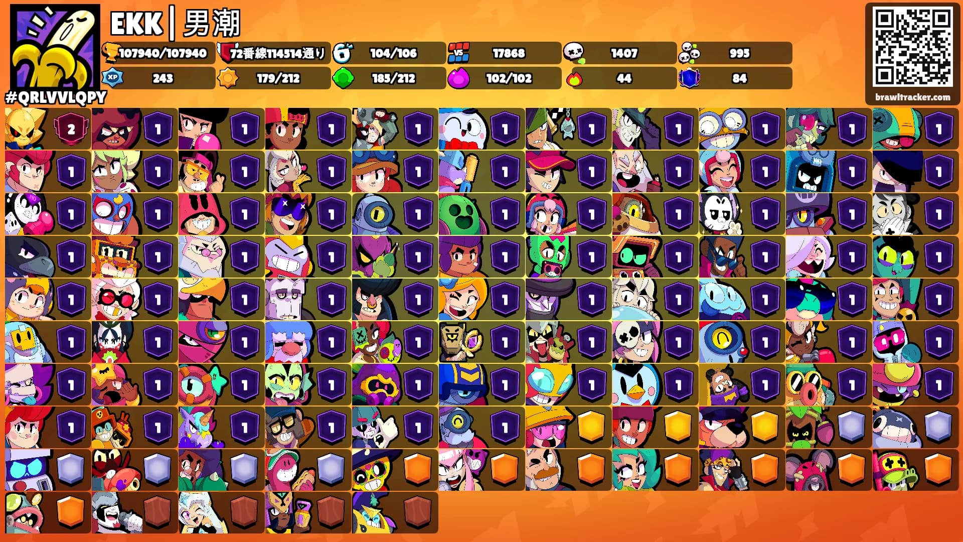 EKK|男潮's Ranks