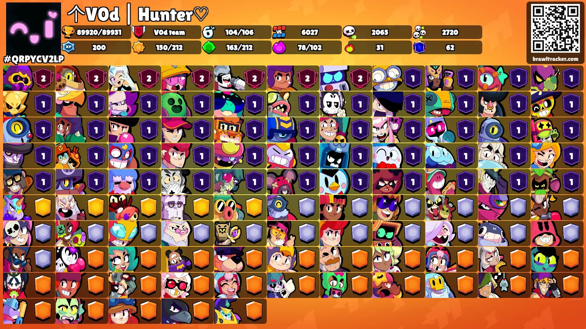 个V0d | Hunter♡'s Ranks