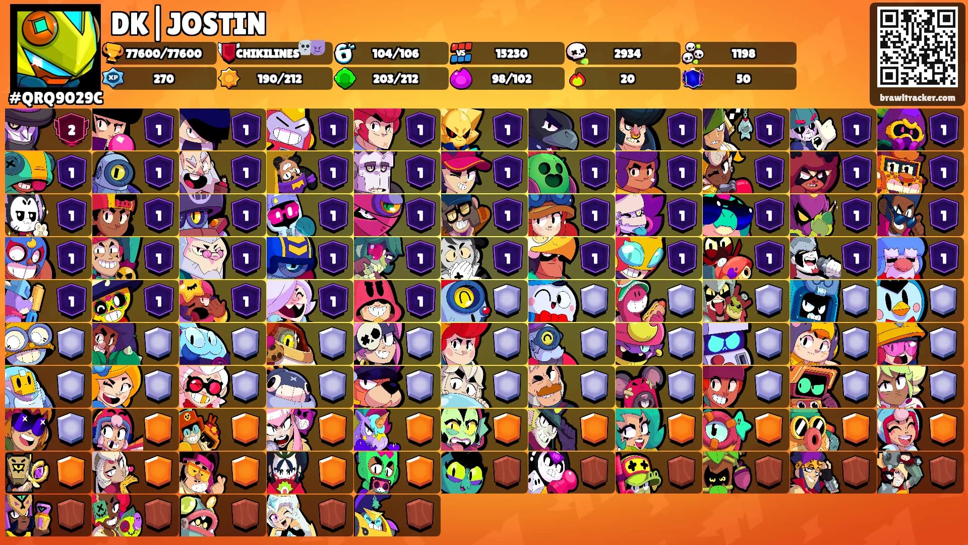 DK|JOSTIN's Ranks