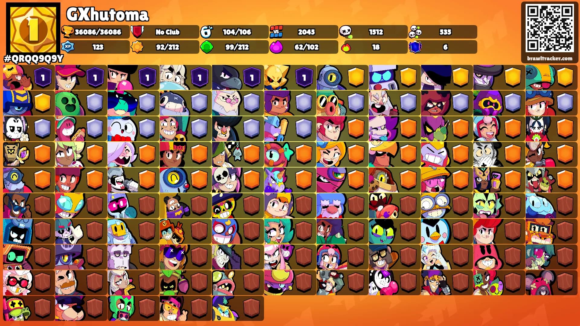 GXhutoma's Ranks