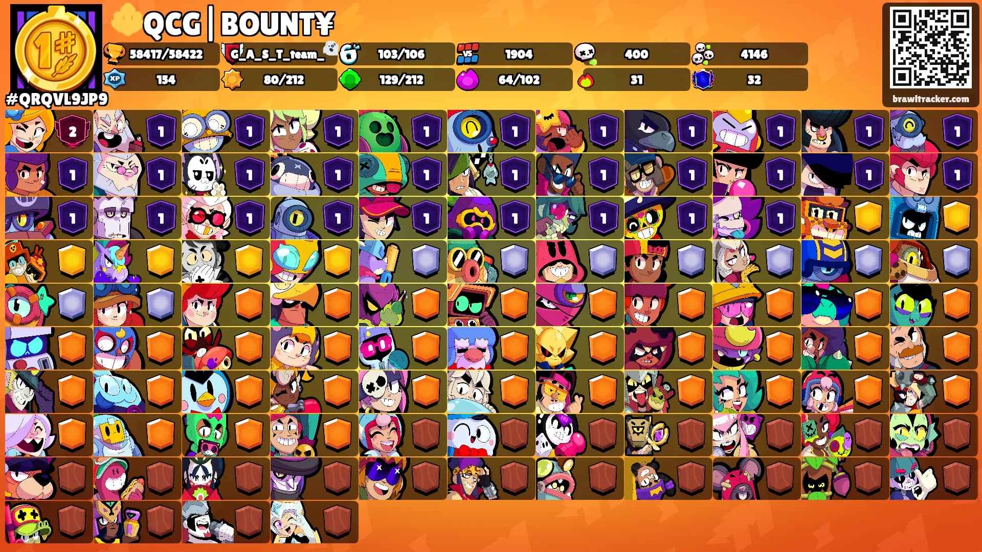 🔱QCG|BOUNT¥⚡️'s Ranks