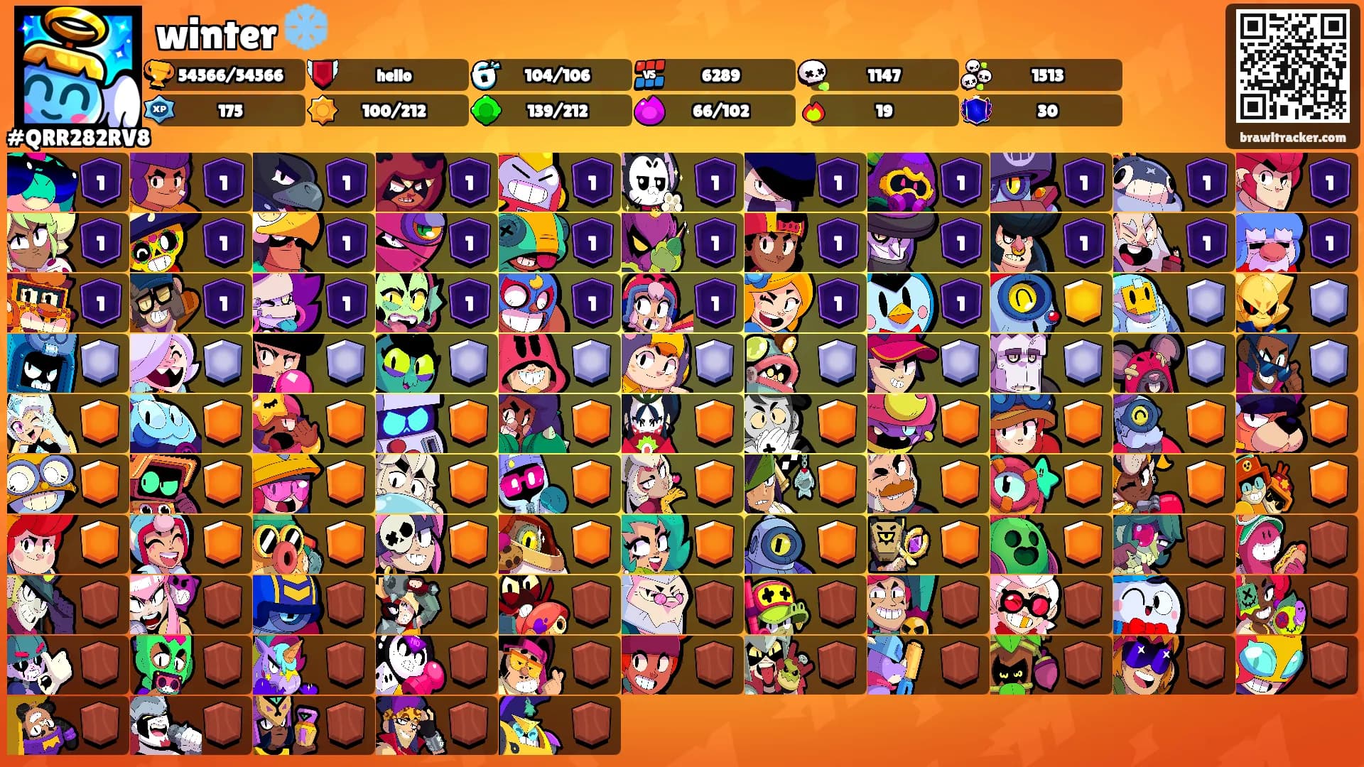 winter ❄️'s Ranks