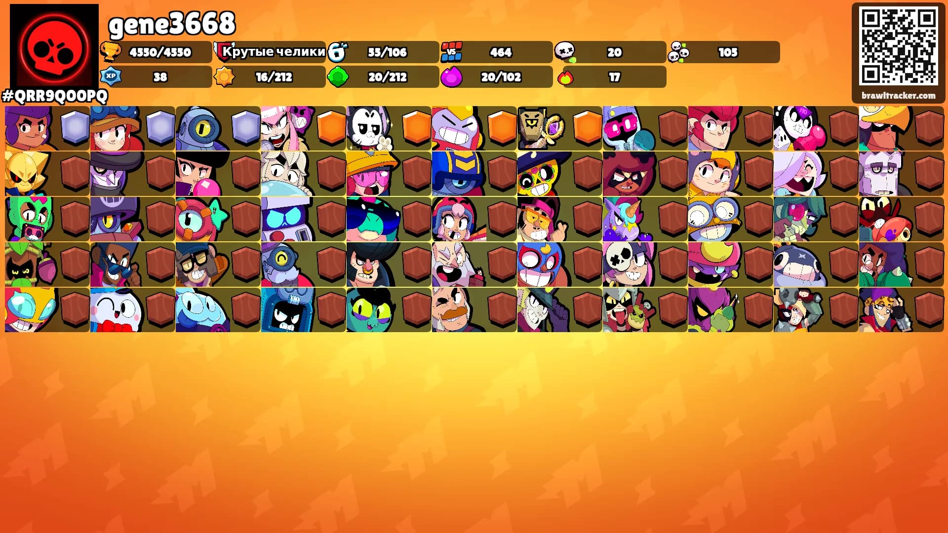 gene3668's Ranks