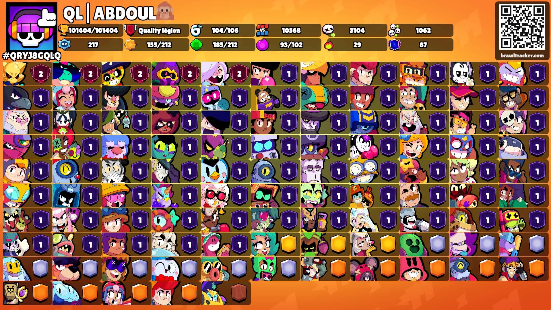QL|ABDOUL🙊's Ranks