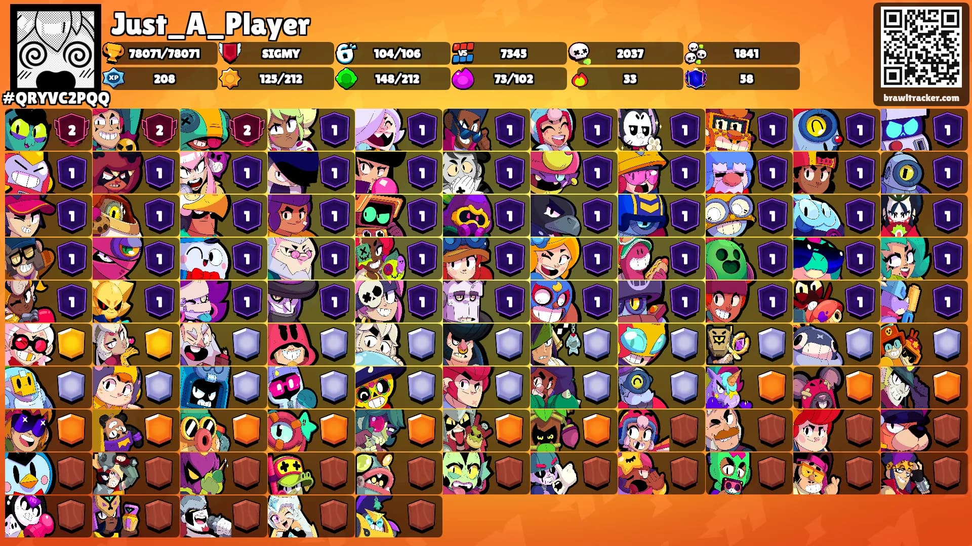Just_A_Player's Ranks