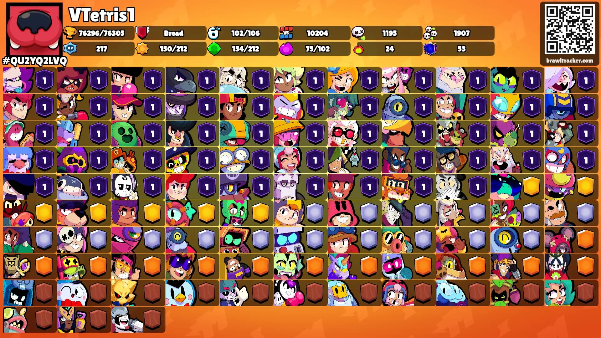 VTetris1's Ranks