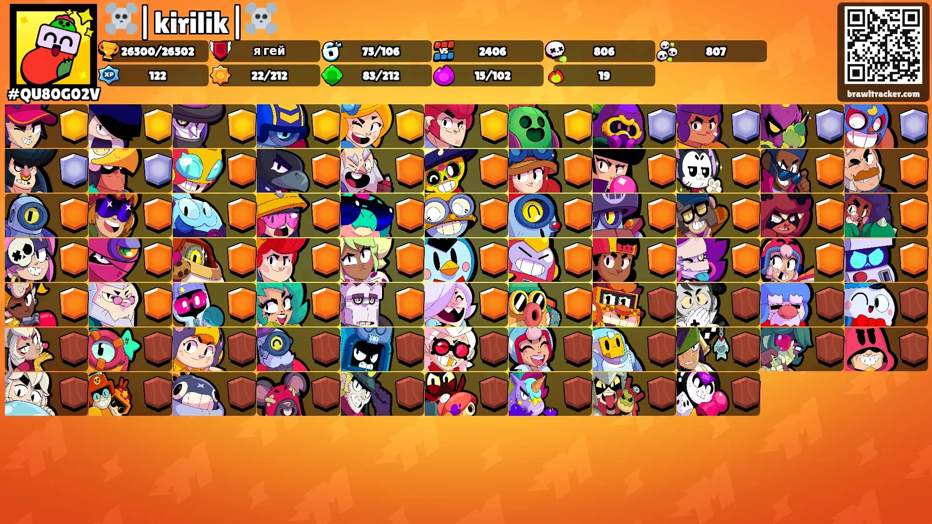 ☠️|kirilik|☠️'s Ranks