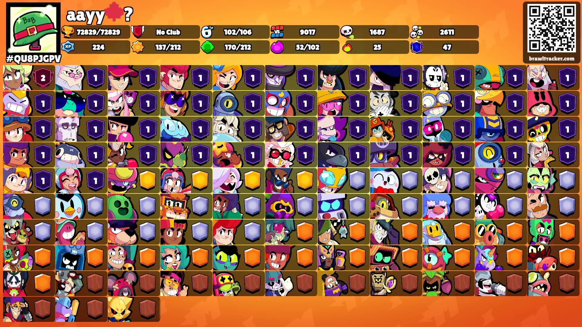 aayy🍁?'s Ranks