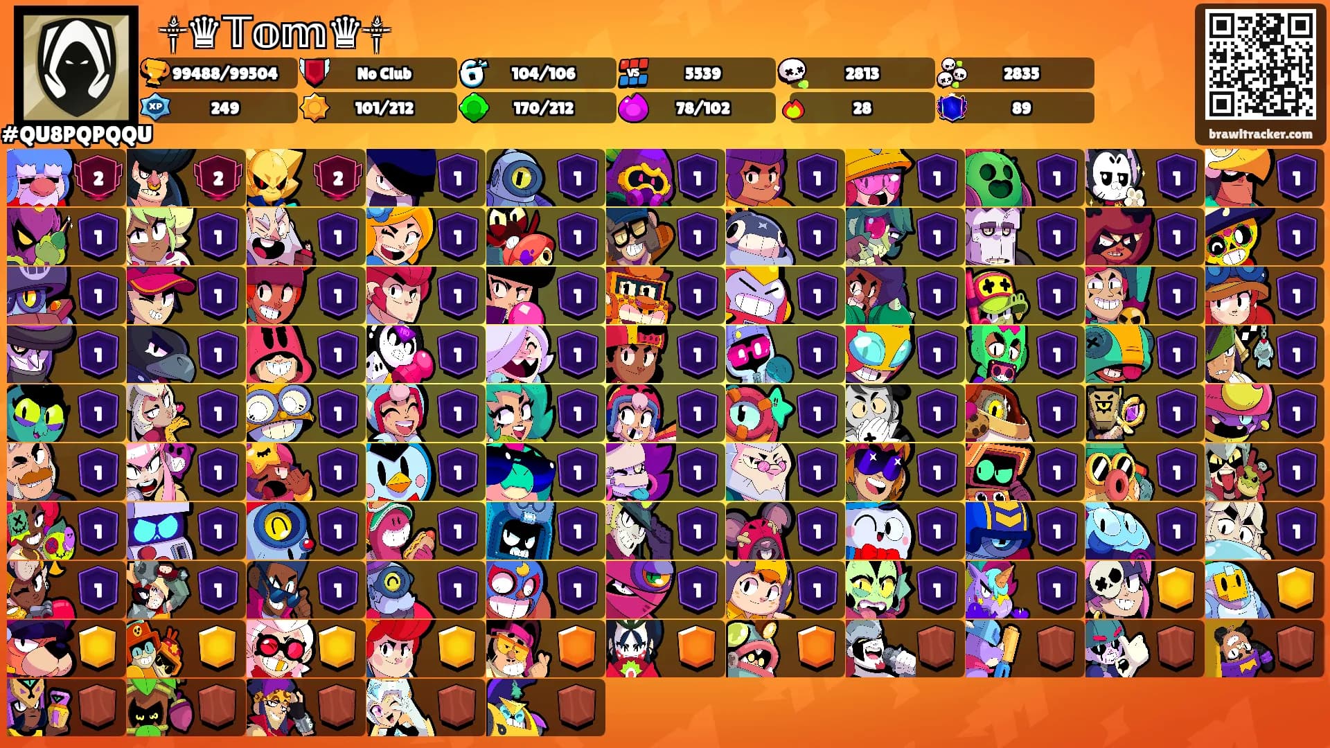 ꧁༒♛𝕋𝕠𝕞♛༒꧂'s Ranks