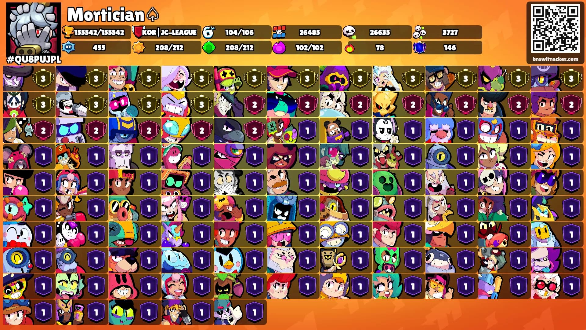Mortician♤'s Ranks