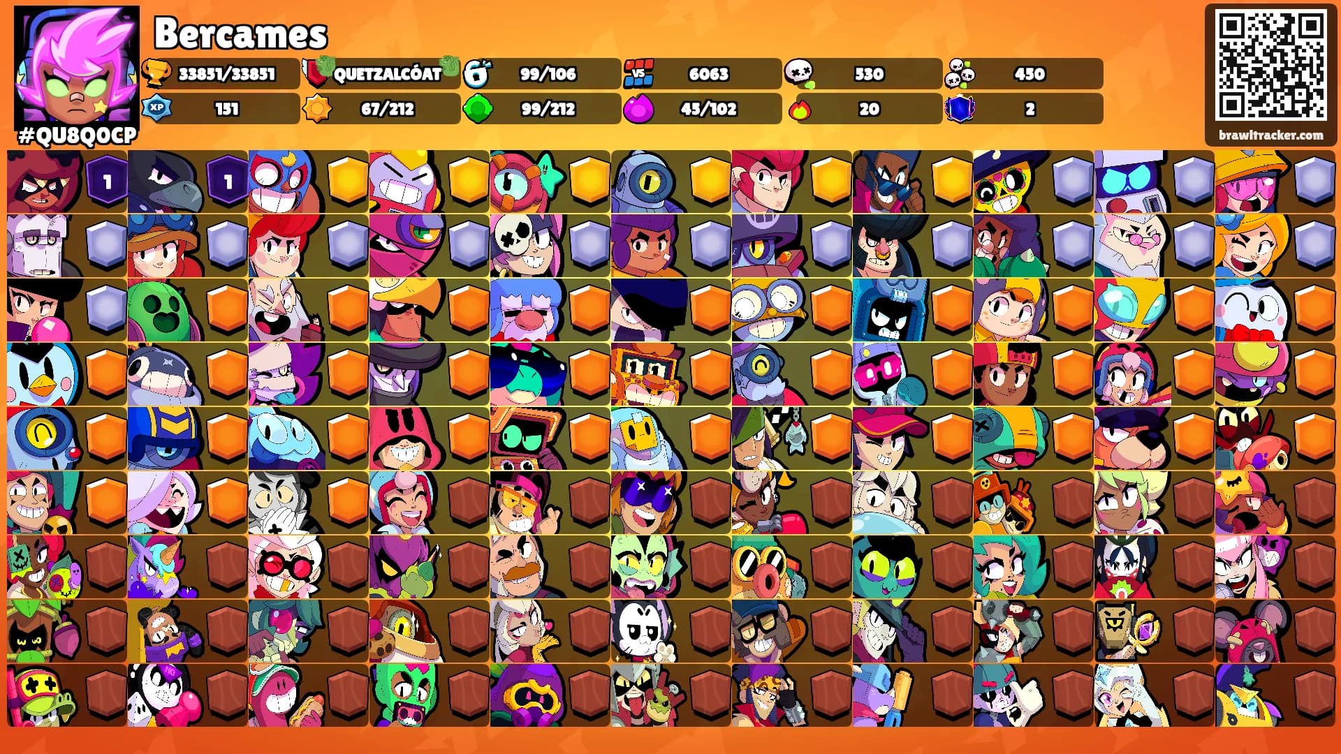 Bercames's Ranks