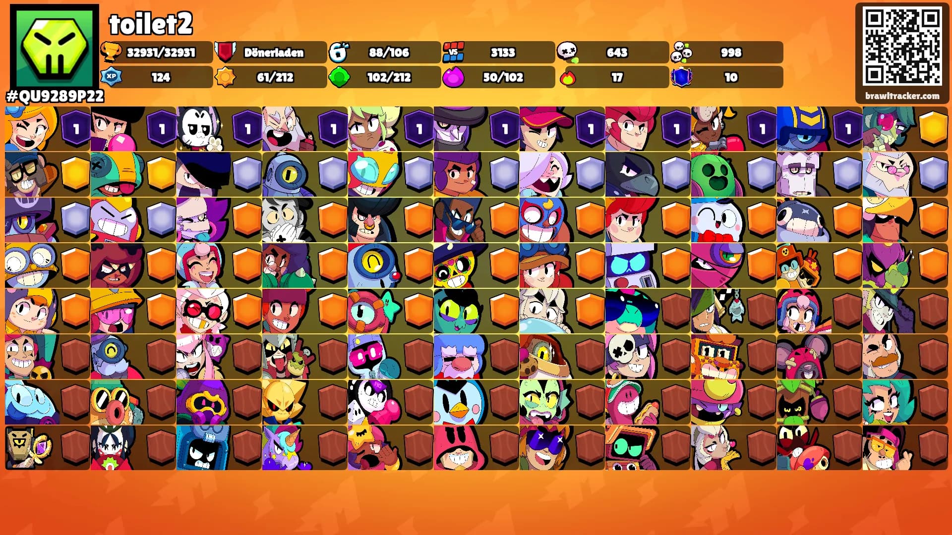 toilet2's Ranks