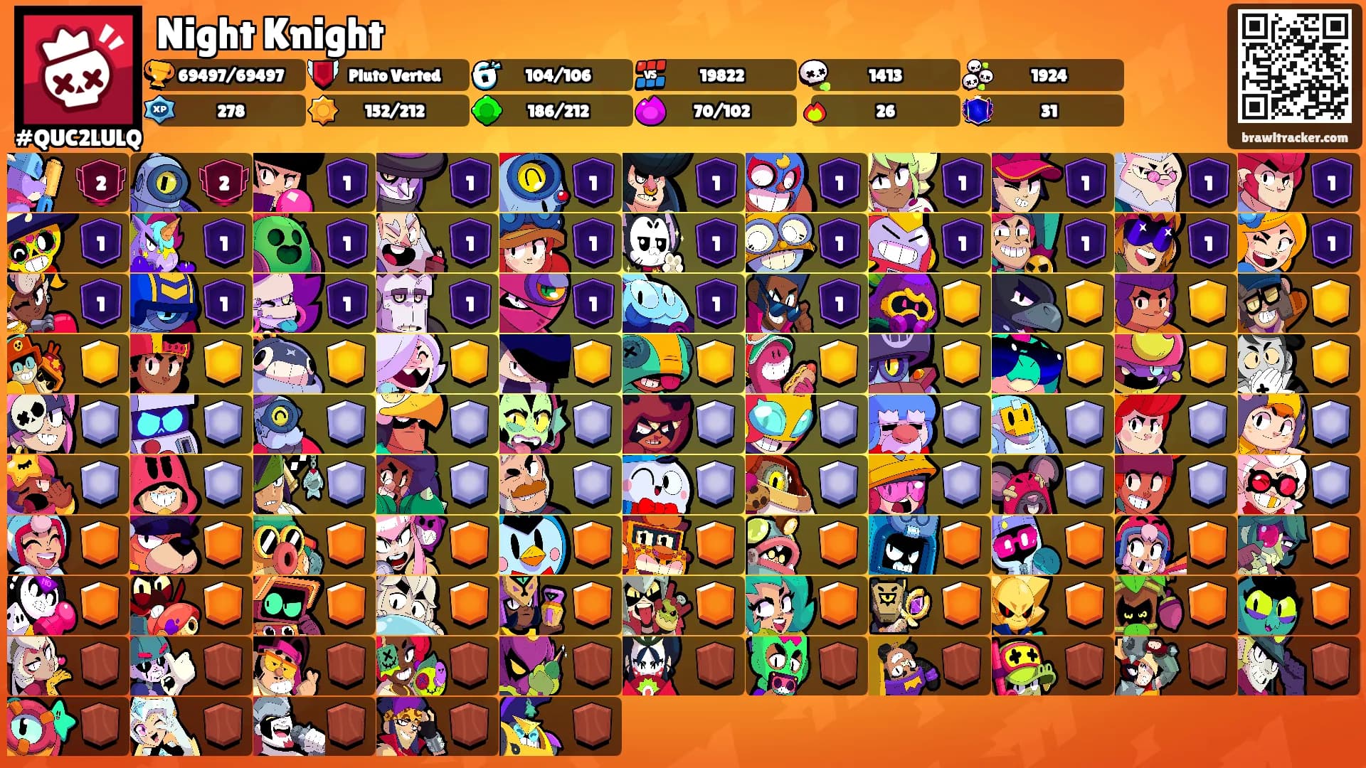 Night Knight's Ranks