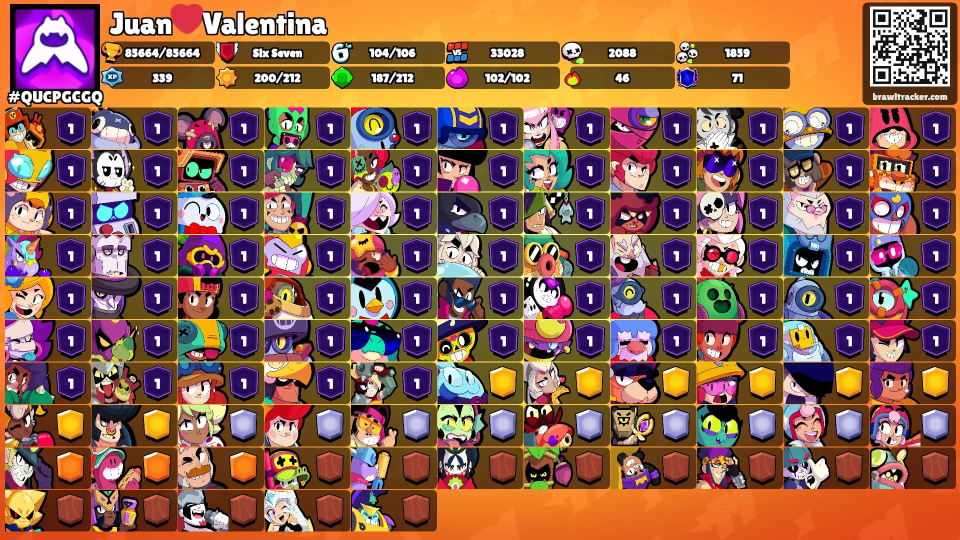 Juan❤️Valentina's Ranks