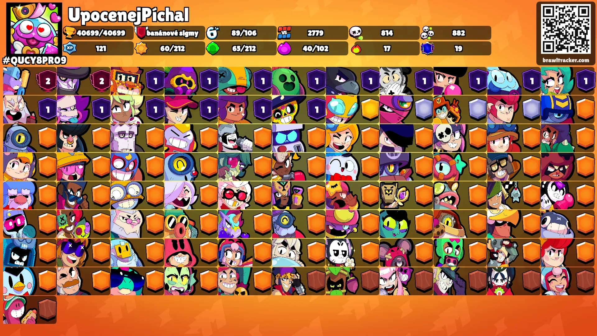 UpocenejPíchal's Ranks